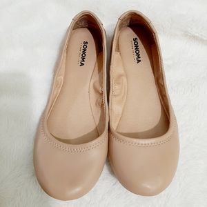 Sonoma Goods for Life leather Ballet Flats Shoes
